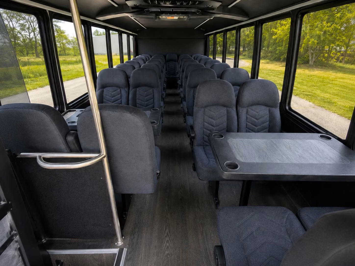 20 passenger minibus inside