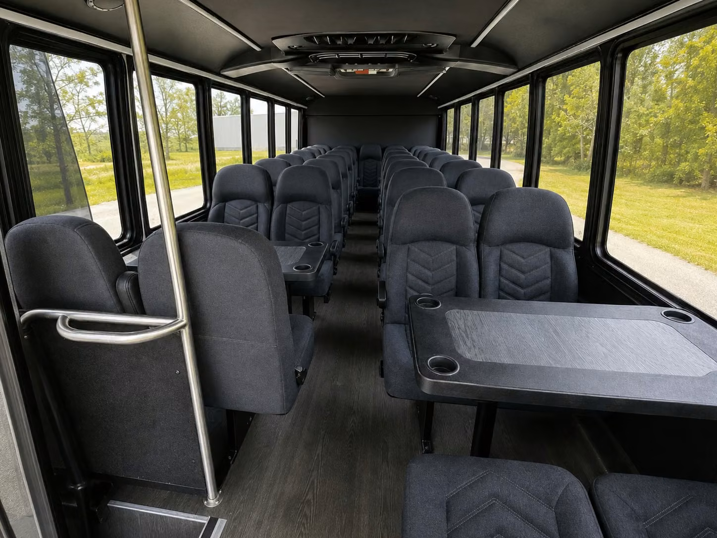 20 passenger minibus interior