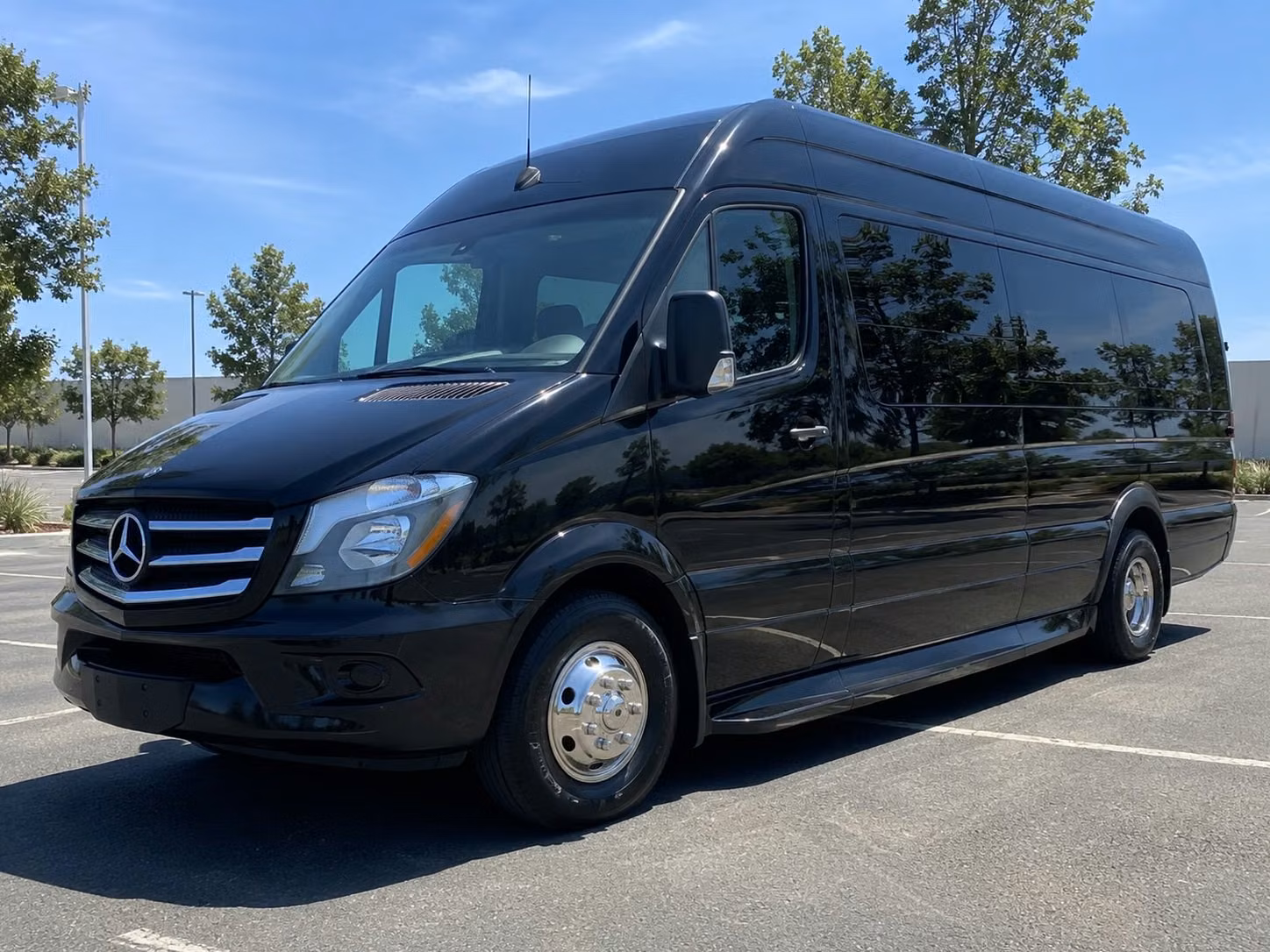 lakeland sprinter van rental with driver