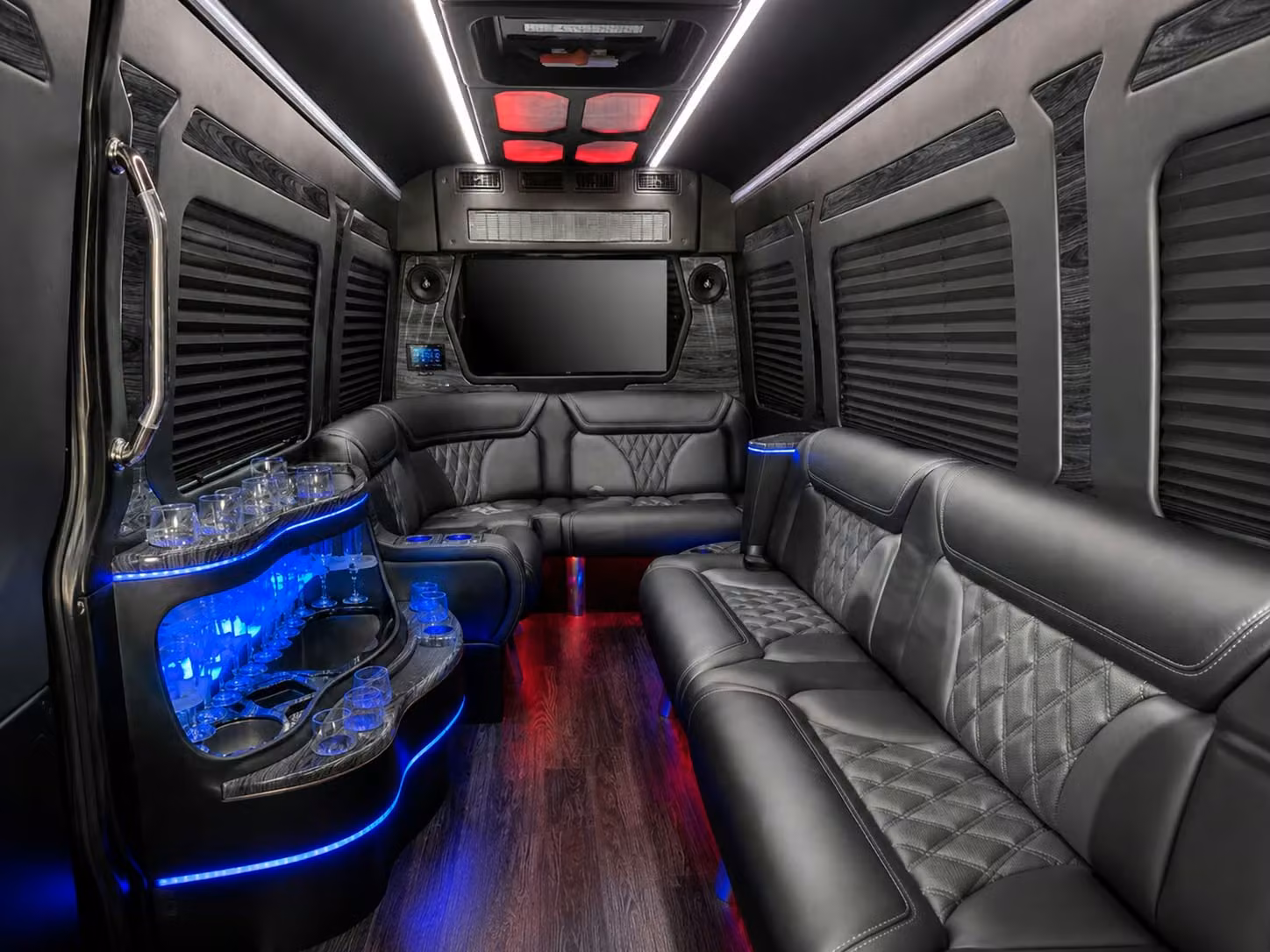sprinter limousine inside
