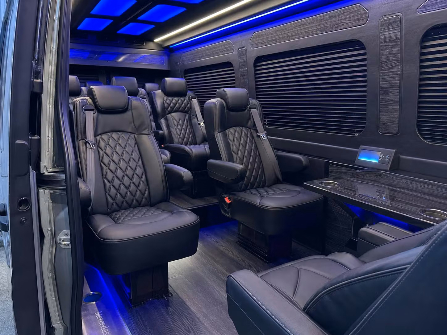 sprinter van transportation for groups and events across lakeland