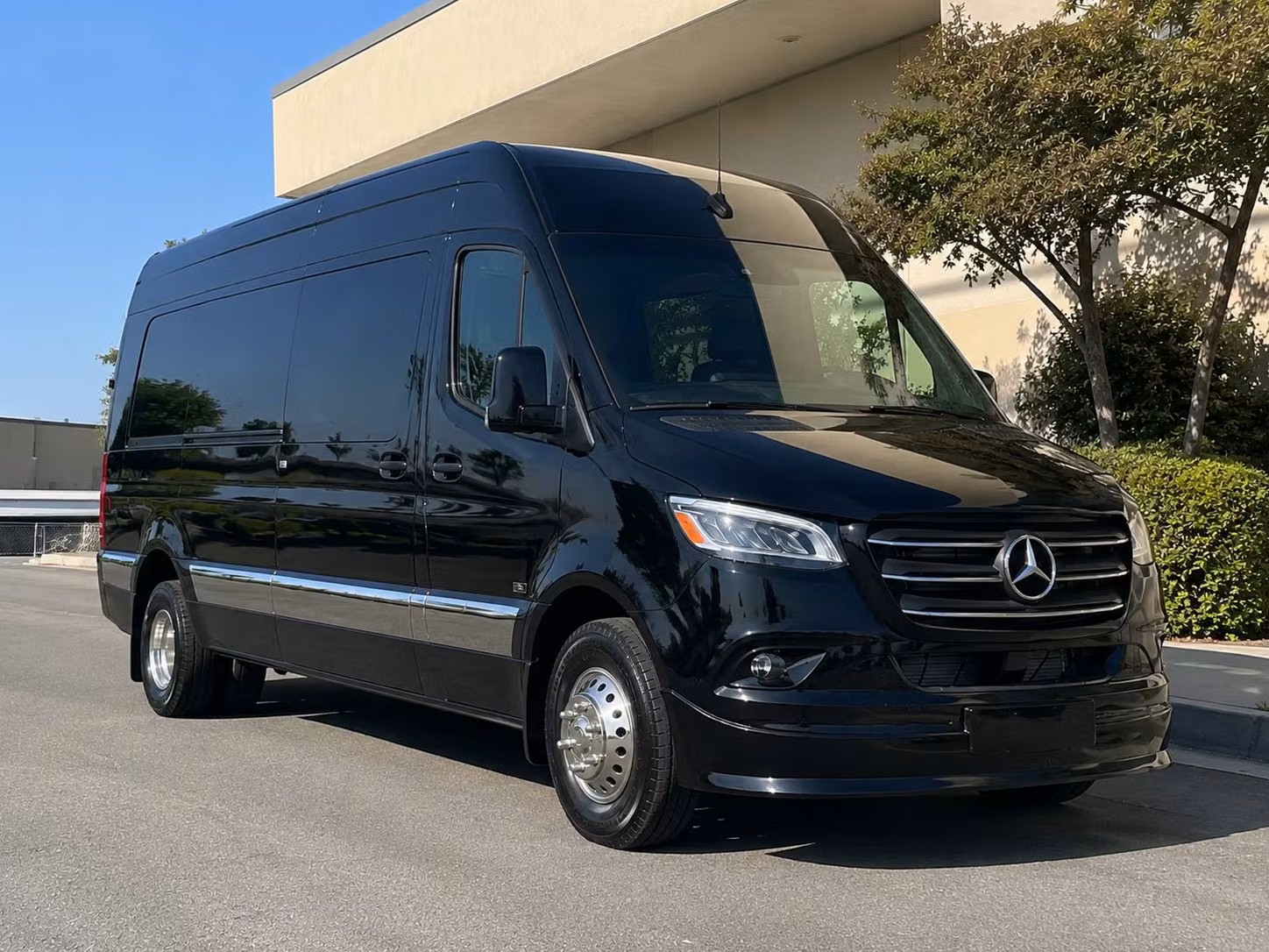 sprinter van with driver